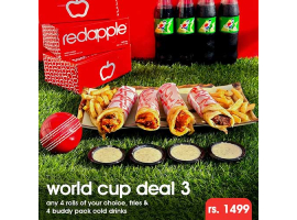 Red Apple World Cup Deal 3 For Rs.1499/-